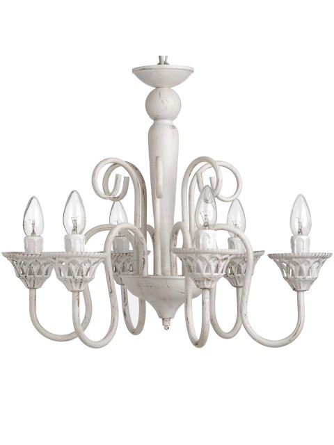 Antique White Chandelier